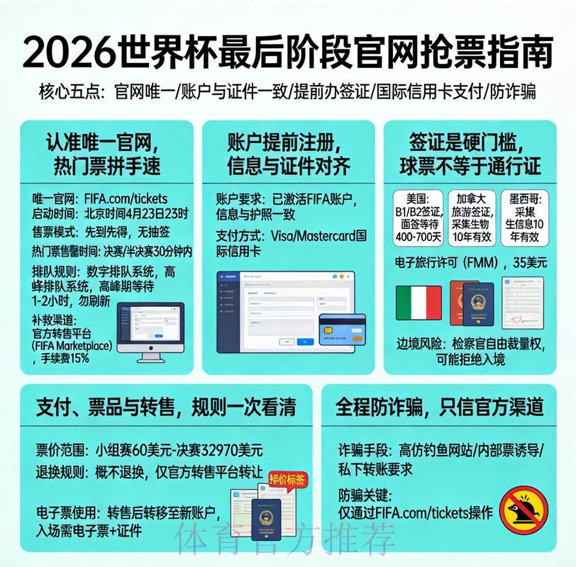2026世界杯购票苹果端入口地址完整攻略